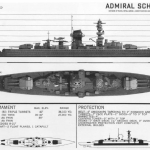Wartime US Id diagram of the Graf Spee